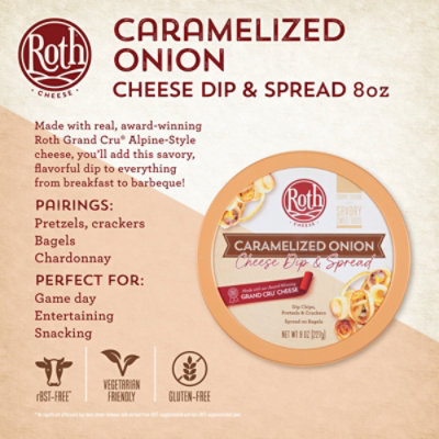 Roth Caramelized Onion Dip & Spread - 8 OZ - Image 5