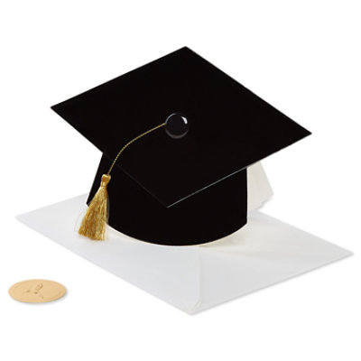 Papyrus Mortar Board and Tassel Graduation Card - Each - Image 1