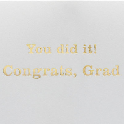 Papyrus Mortar Board and Tassel Graduation Card - Each - Image 2