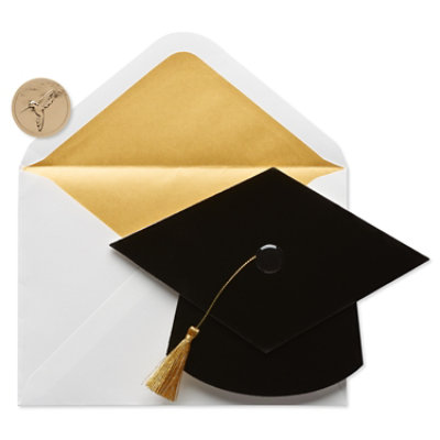 Papyrus Mortar Board and Tassel Graduation Card - Each - Image 5