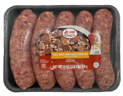 Jewel Tex-Mex Sausage Links - 19 Oz - Image 1