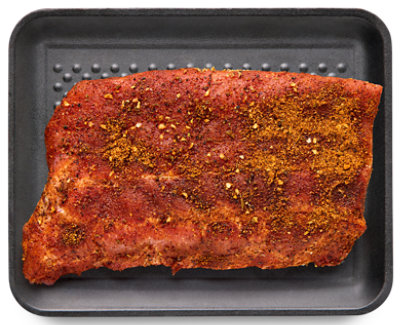 Pork Back Ribs Cajun Seasoning - LB - Image 1