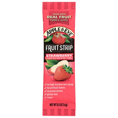 Apple & Eve Strawberry Fruit Strips - EA - Image 1