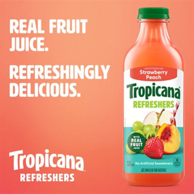 Tropicana Strawberry Peach Juice - 46 Fl. Oz. - Image 4