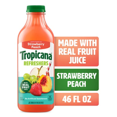 Tropicana Strawberry Peach Juice - 46 Fl. Oz. - Image 1