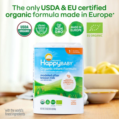 Happy Baby Organics Stage 1 Infant Formula - 22.9 Oz - Image 5