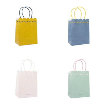 Ma Fete Signature Gift Bags: Pink, Mint, Blue, Mustard (8) - Image 1