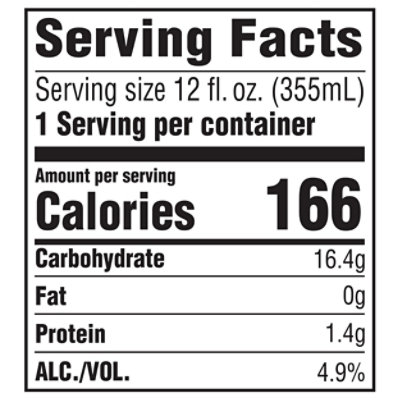 Leinenkugel's White Mocha Stout Beer 5% ABV Bottles - 6-12 Fl. Oz. - Image 4