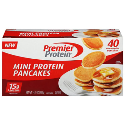 Premier Protein Mini Frozen Protein Pancakes 40 Count 14.1 Oz - 14.1 OZ - Image 3