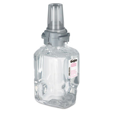 GOJO Clear and Mild Foam Handwash Refill, For ADX-7 Dispenser, Fragrance-Free, 700 mL, Clear, 4/Carton - Image 2