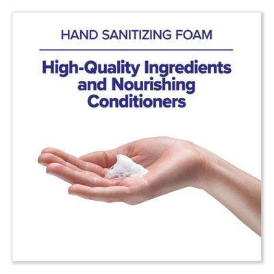 PURELL Advanced Hand Sanitizer Foam, For ES8 Dispensers, 1,200 mL, Clean Scent, 2/Carton - Image 3