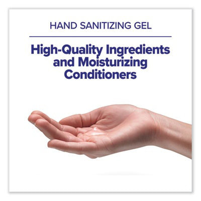 PURELL Advanced Hand Sanitizer Gel Refill, 1,200 mL, Clean Scent, For ES8 Dispensers, 2/Carton - Image 2