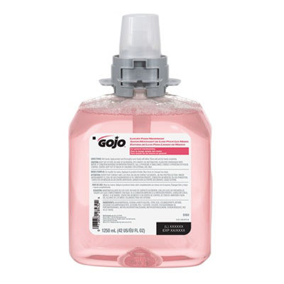 GOJO Luxury Foam Handwash Refill for FMX-12 Dispenser, Refreshing Cranberry, 1,250 mL, 4/Carton - Image 1