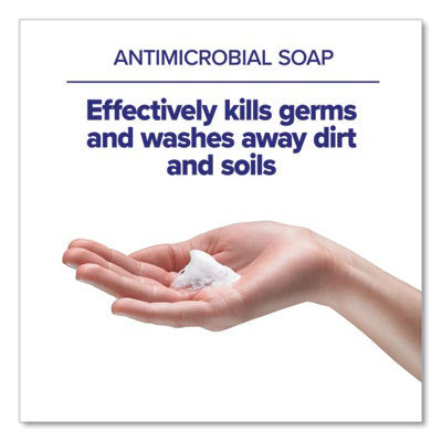 PURELL Healthcare HEALTHY SOAP 2% CHG Antimicrobial Foam, for CS4 Dispensers, Fragrance-Free, 1,250 mL, 3/Carton - Image 2