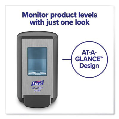 PURELL Healthcare HEALTHY SOAP 2% CHG Antimicrobial Foam, for CS4 Dispensers, Fragrance-Free, 1,250 mL, 3/Carton - Image 4