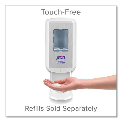 PURELL Cs6 Hand Sanitizer Dispenser, 1,200 Ml, 5.79 X 3.93 X 15.64, White - Image 2