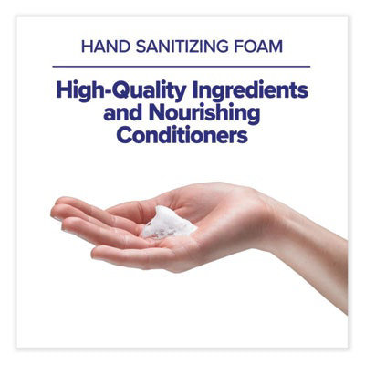 PURELL Advanced Hand Sanitizer Foam, For ES4 Dispensers, 1,200 mL Refill, Refreshing Scent, 2/Carton - Image 3