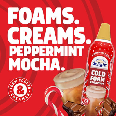 International Delight Cold Foam Peppermint Mocha 14oz - 14 OZ - Image 3