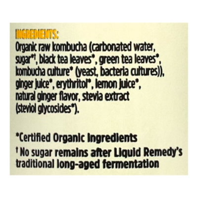 Liquid Remedy Ginger Lemon 12fz - 12 FZ - Image 4