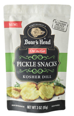 Boars Head Kosher Dill Pickle Snacks - 3 OZ - Image 1