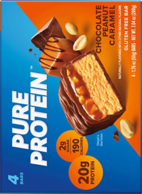 Pure Protein Choc Peanut Caramel Bar - 4 CT - Image 6