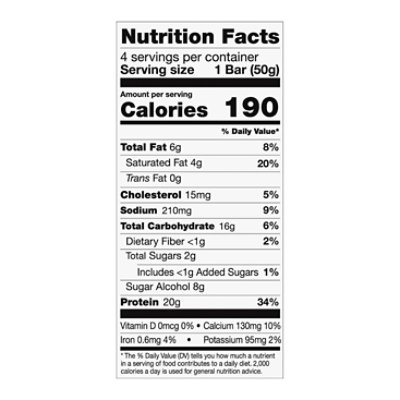 Pure Protein Choc Peanut Caramel Bar - 4 CT - Image 4