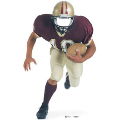 Advanced Graphics - Football Player Stand In Life-Size Cardboard Stand-Up - Image 1