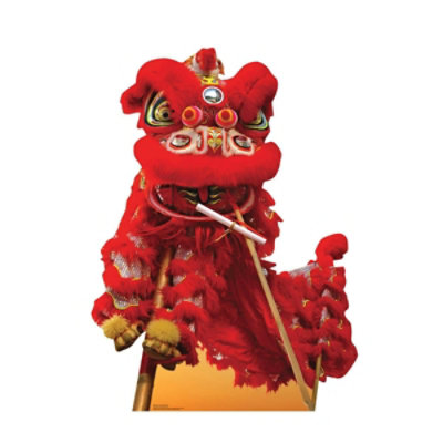 Advanced Graphics - 61 x 45 in. Chinese New Year Red Dragon Cardboard Cutout Standup - Image 1