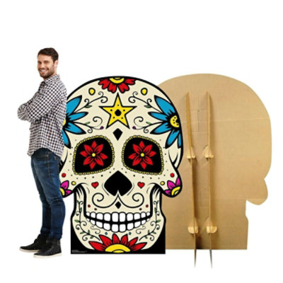Advanced Graphics - 61 x 45 in. Day of The Dead Skull Cardboard Standup - Image 1