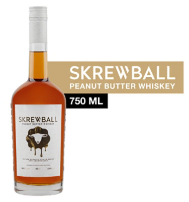 Skrewball Peanut Butter Whiskey W/ Ornaments Vap 750 Ml - 750 ML - Image 1