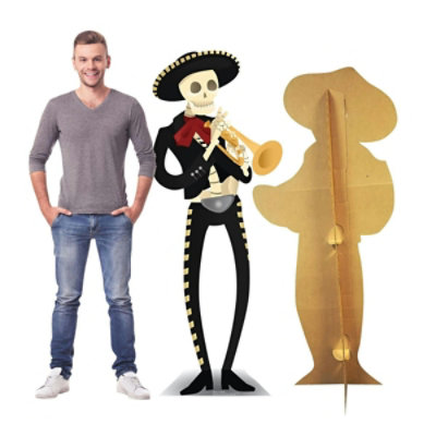 Advanced Graphics - 67 x 27 in. Day of The Dead Mariachi Cardboard Standup - Image 1