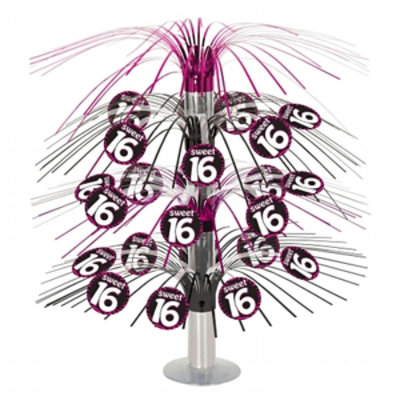 GoldenGifts - mpany Sweet 16 Cascade Centerpiece - Pack of 6 - Image 1