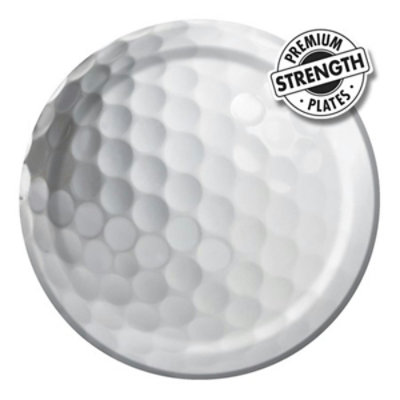 OMG - 7 In. Sports Fanatic Golf Luncheon Plates - Case of 96 - Image 1