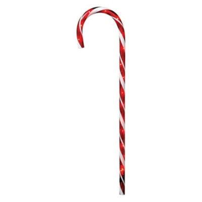 Celebrations - 21254-71 27 in. Candy Cane Path Marker Red - pack of 24 - Image 1