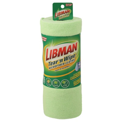 Libman Tear 'n Wipe Microfiber Cloths - 1 RL - Image 1