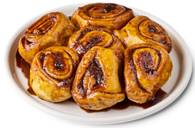 Plain Sticky Buns 6 Count - EA - Image 1