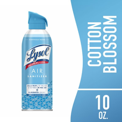 Lysol Air Sanitizer Spray Cotton Blossom 10 Oz - 10 OZ - Image 2