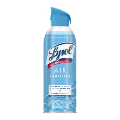 Lysol Air Sanitizer Spray Cotton Blossom 10 Oz - 10 OZ - Image 2