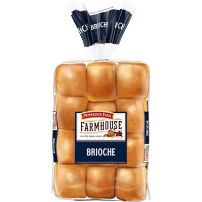 Pepperidge Farm Farmhouse Brioche Dinner Rolls - 11 Oz - Image 1
