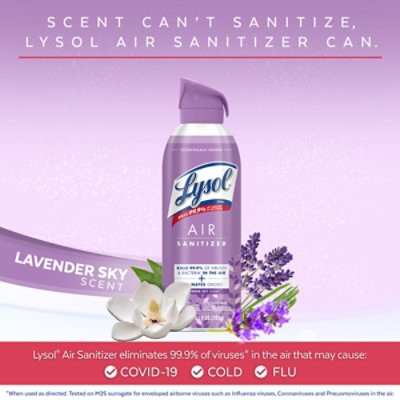 Lysol Air Sanitizer Spray Lavendar Sky - 10 Oz. - 10 OZ - Image 4