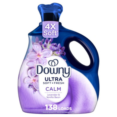 Downy Ultra Soft Liquid Fabric Softener Calm Lavender & Vanilla Bean - 93 Fl. Oz. - 93 FZ - Image 1