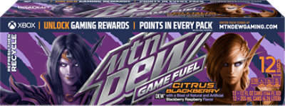 Mtn Dew Game Fuel Citrus Blackberry - 12-12 Oz - Image 2
