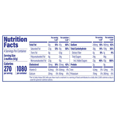 Entenmann’s Little Bites Bring On The Party Cake Biggie Muffins - 4 Count - Image 3