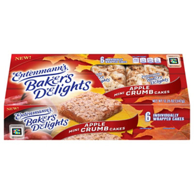 Entenmanns Bakers Delights Mini Apple Crumb Cakes - 12.25 OZ - Image 2