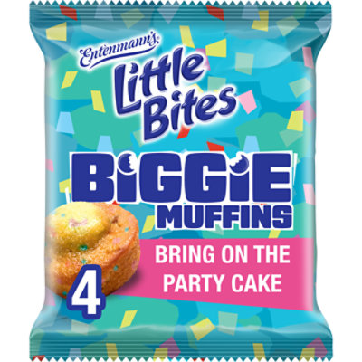 Entenmanns Little Bites Bring On The Party Cake Biggie Muffins - 4.75 OZ - Image 1