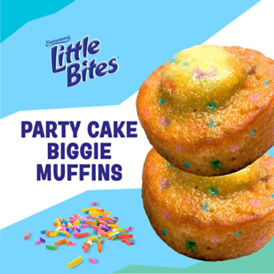 Entenmanns Little Bites Bring On The Party Cake Biggie Muffins - 4.75 OZ - Image 3