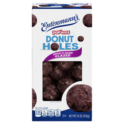 Entenmanns Popems Devils Food Glazed Donut Holes - 15 OZ - Image 3