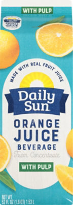 Daily Sun Orange Juice Beverage With Pulp 52 Fz - 52 FZ - Image 5