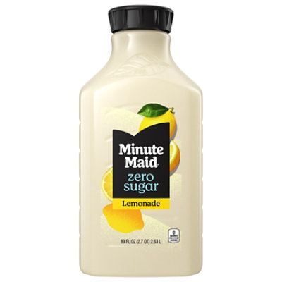 Minute Maid Zero Sugar Lemonade Chilled Bottle, 89 Fz - 89 FZ - Image 3