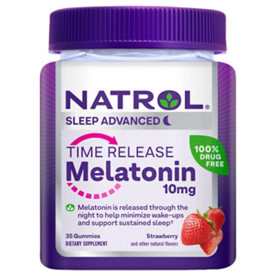 Melatonin Time Release 10mg - 35 CT - Image 3